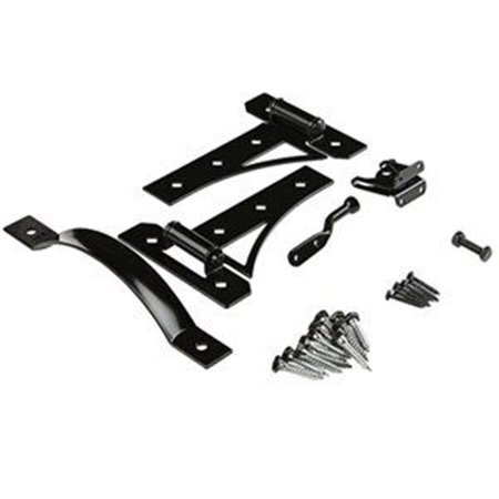 APOSITOS V8430 Gate Suite Kit with Hinges, Black AP2669270